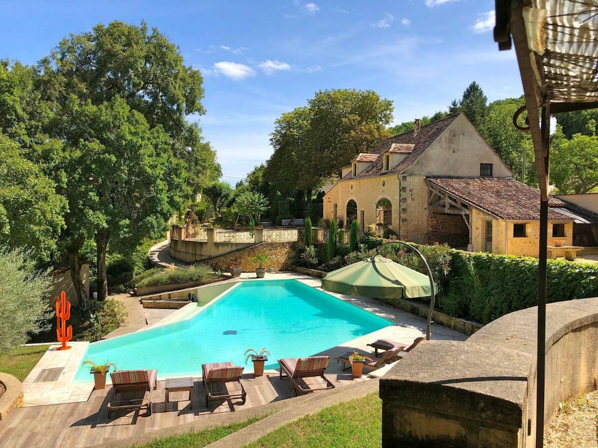Gite Du Manoir Le Roc Couze-et-Saint-Front Buitenkant foto